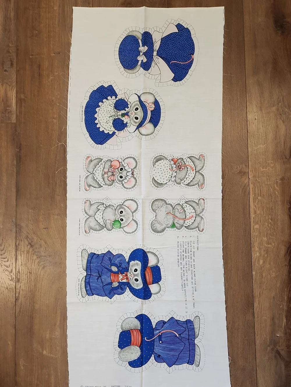 Vintage American Greetings Spring Mills Inc. DIY Animal Stuffies 1980 7570 7511